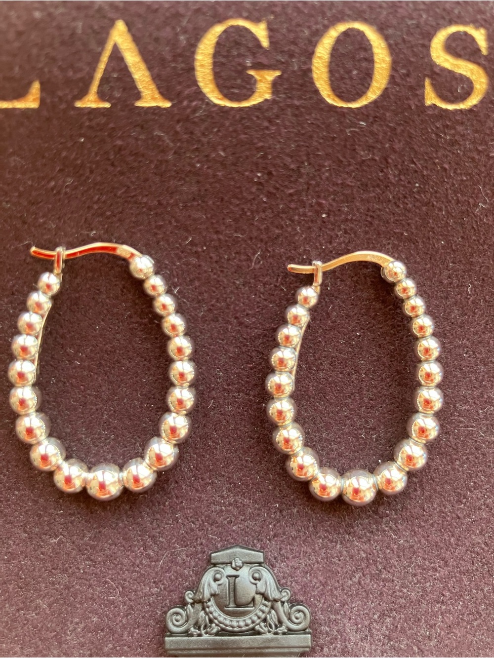 LAGOS Caviar Bubbly Hoop Earrings